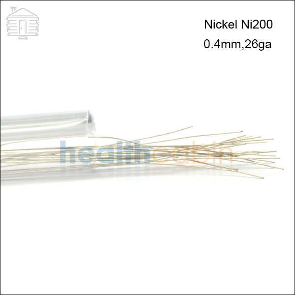 Nickel Ni200 Rod Wire (0.4mm, 26ga)